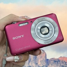 SONY Cyber-shot DSC-W710 16.1MP Digital Compact Camera 5x zoom PINK