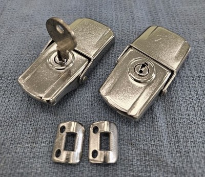 Wixom Saddlebag Replacement Latches With Key.     Gun Guard, Doskocil, Plano