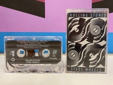 The Rolling Stones: Steel Wheels Cassette, 1989, Columbia Records Blues Rock