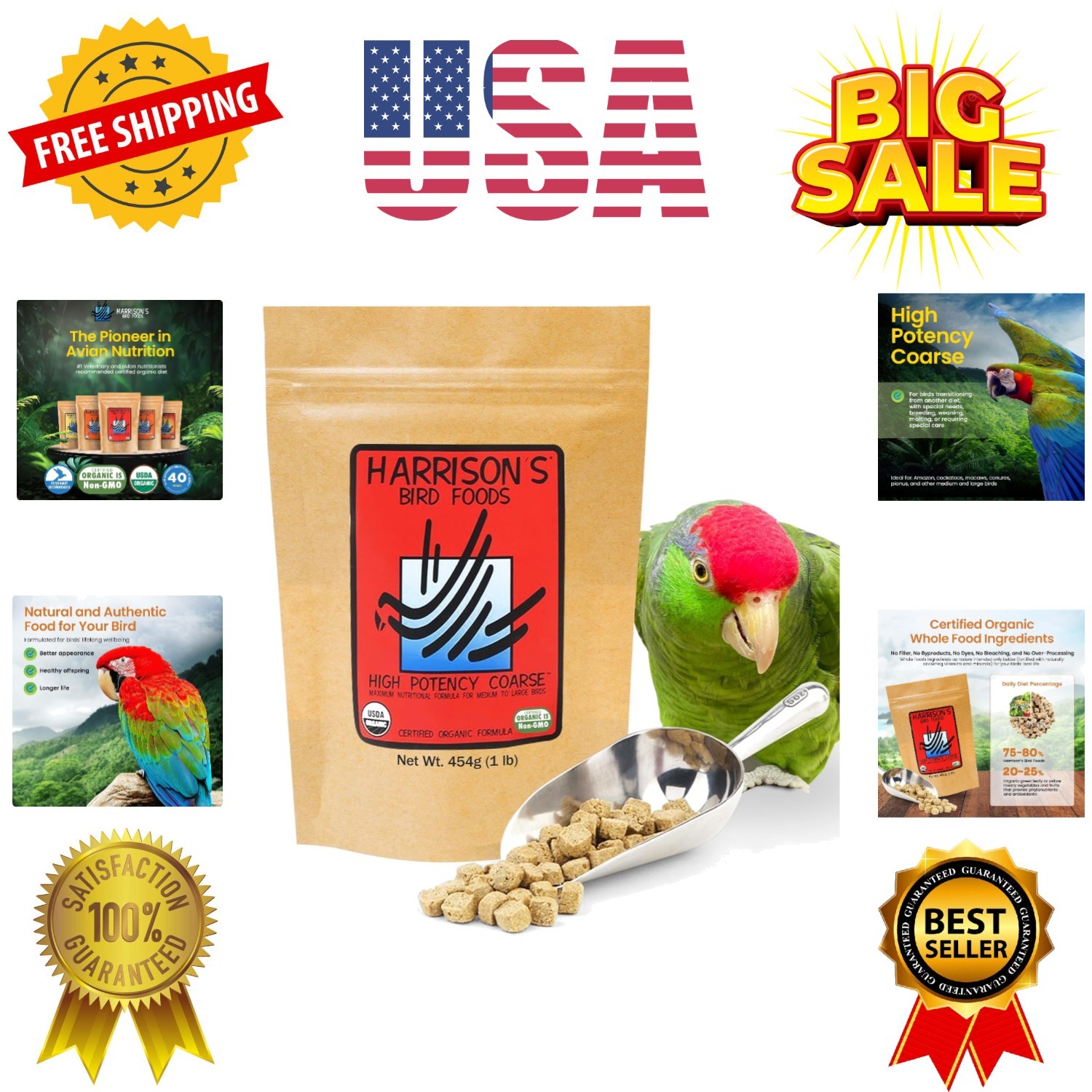 High Potency Coarse&mdash;Maximum Nutritional Formula for Small 