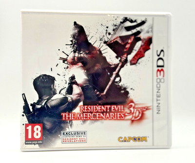 Resident Evil The Mercenaries 3D Nintendo 3DS Spiel Komplett Top Zustand
