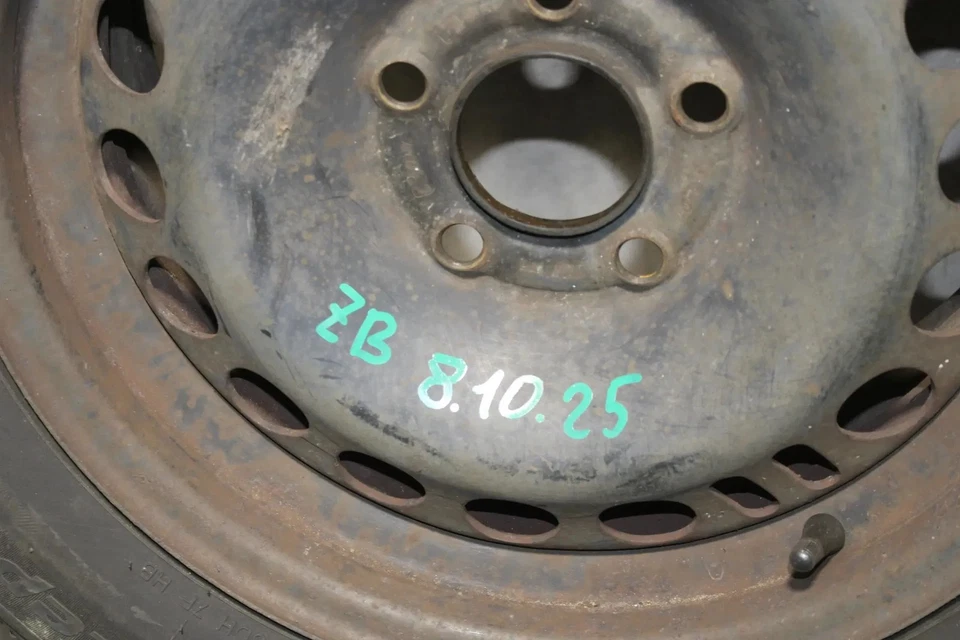 Opel Zafira B Felgen Stahlfelgen Winterreifen Reifen 195 65 R15 ET35 5 Loch - Bild 3 von 4