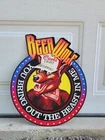 Rare Coors Light, Beer Wolf Vintage Style Metal Sign Mancave Wall Decor Beer Art