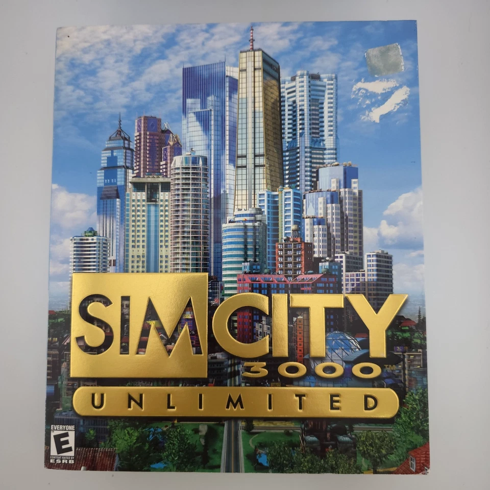 SimCity 3000: Unlimited, 2000, Big Box, New & Sealed - Image 2 of 4