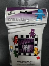 Board Game Card Sleeves 100psc Extra Large Clear 100x65mm Arcane Tinman AT-10407