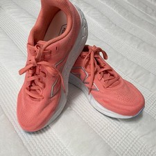 New Balance 680 Orange Mesh Low Top Lace-Up R...