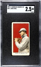 1909 American Caramel Co. (E90-1) Jake Stahl SGC 2.5