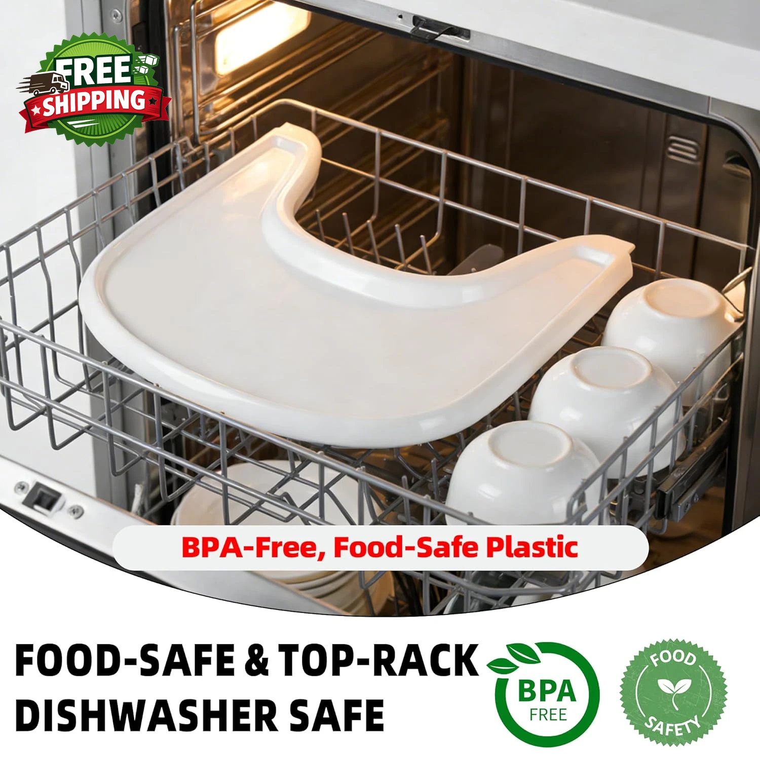 Baby High Chair Tray Compatible with Stokke Tripp Trapp Chair V2 and Beyond with