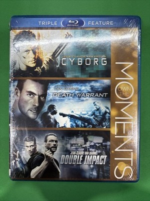 Cyborg / Death Warrant / Double Impact (Blu-ray 2012) Van Damme 3 Films 