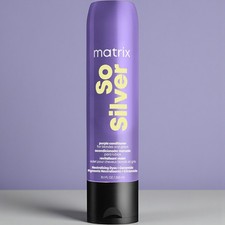 Purple Toning Conditioner Matrix So Silver For Blondes Greys and Silvers 300ml