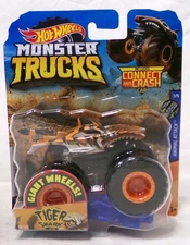 2018 Hot Wheels Monster Trucks 3/5 Animal Attack 18/50 Tiger Shark 1/64 Scale