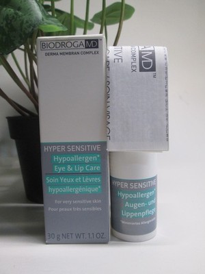 BIODROGA MD  HYPER sensitive eye and lip 30g/1.1 oz  NEW