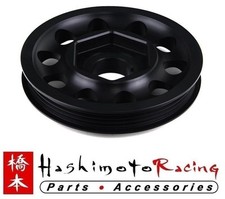 For Acura B-series Lightweight Type R Ctr Racing Black Crankshaft Pulley Integra