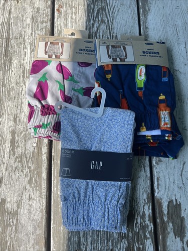 THREE (3) Old Navy🌺 & GAP BOXER SHORTS in LARGE - Picture 7 of 8