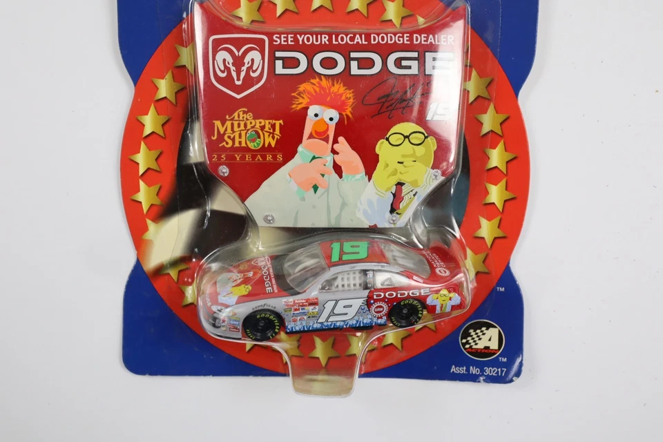 De colección Winner's Circle Jeremy Mayfield 1/64 Muppet Show Diecast Car Hood NASCAR Foto 3 de 4