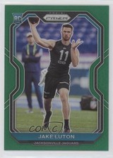 2020 Panini Prizm Rookie Green Prizm Jake Luton #354 uk2