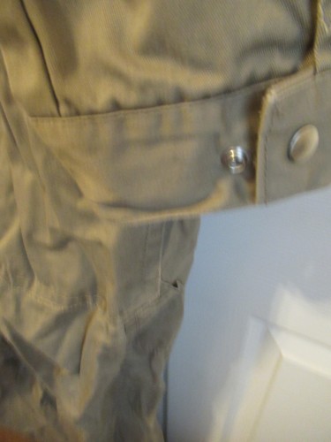 CL) FRCA-001 Cotton/Nylon FR Fire Resistant Coveralls - Khaki - Size 48-REG - Picture 8 of 14
