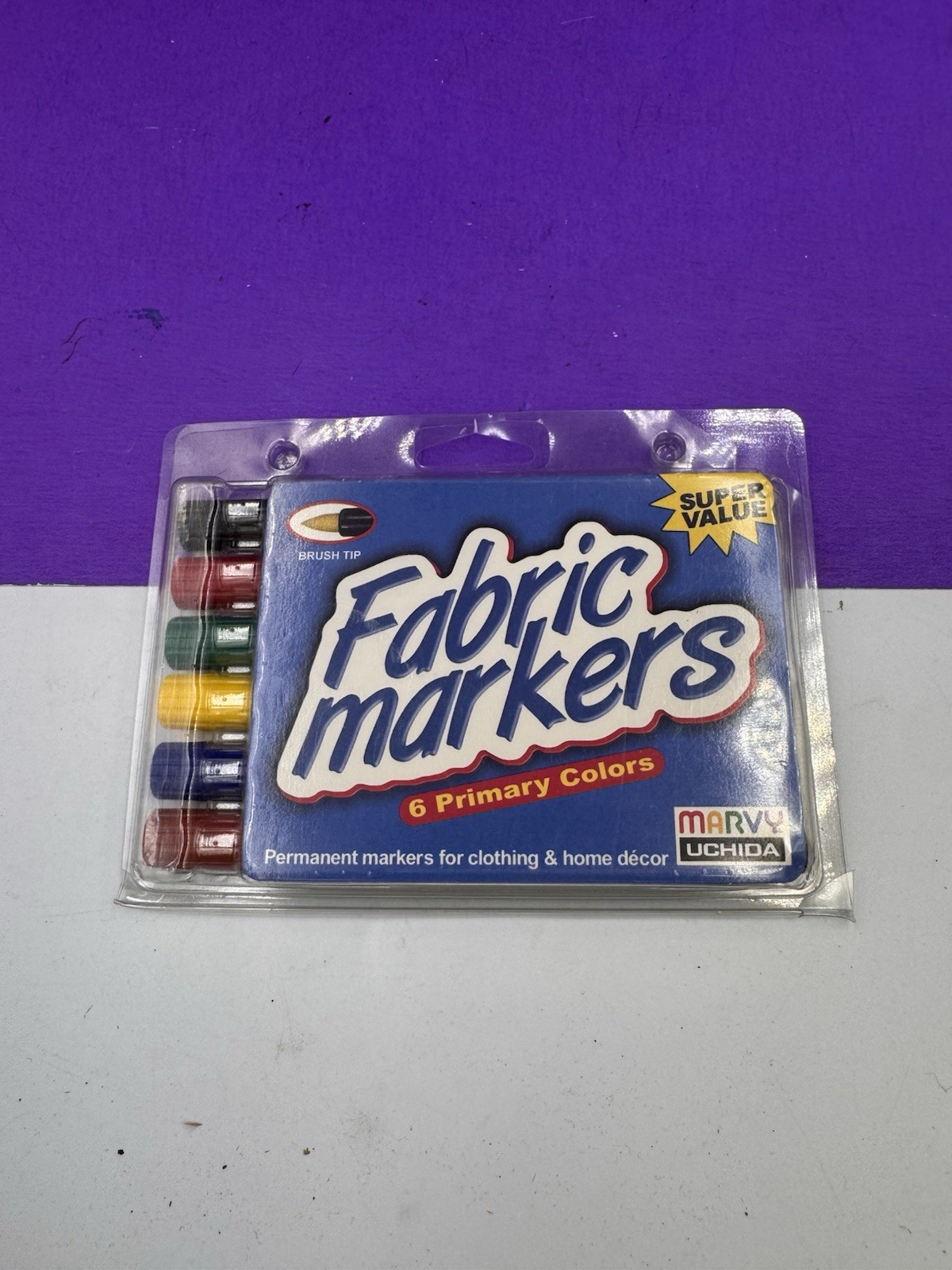 6 Primary Colors Brush Tip New