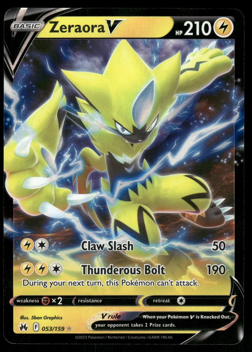 Zeraora V 053/159 Crown Zenith for sale | eBay