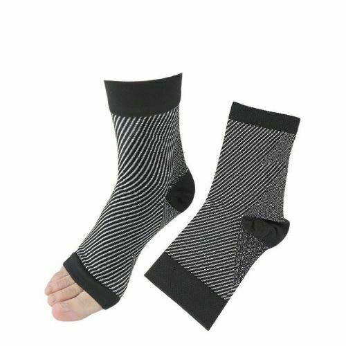 2X Pain Relief Compression Socks Plantar Support Fasciitis Heel/Foot Arch Pair - Picture 10 of 12