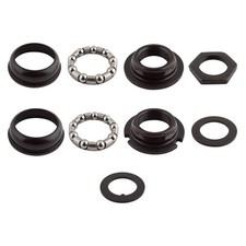 SUNLITE 1 PIECE 24tpi BLACK 68mm BOTTOM BRACKET CUP SET w/ bearings 22473
