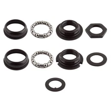 SUNLITE 1 PIECE 24tpi BLACK 68mm BOTTOM BRACKET CUP SET w/ bearings 22473