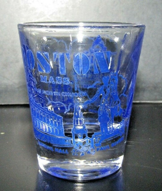 Souvenir Shot Glass from Boston 110119 eBay