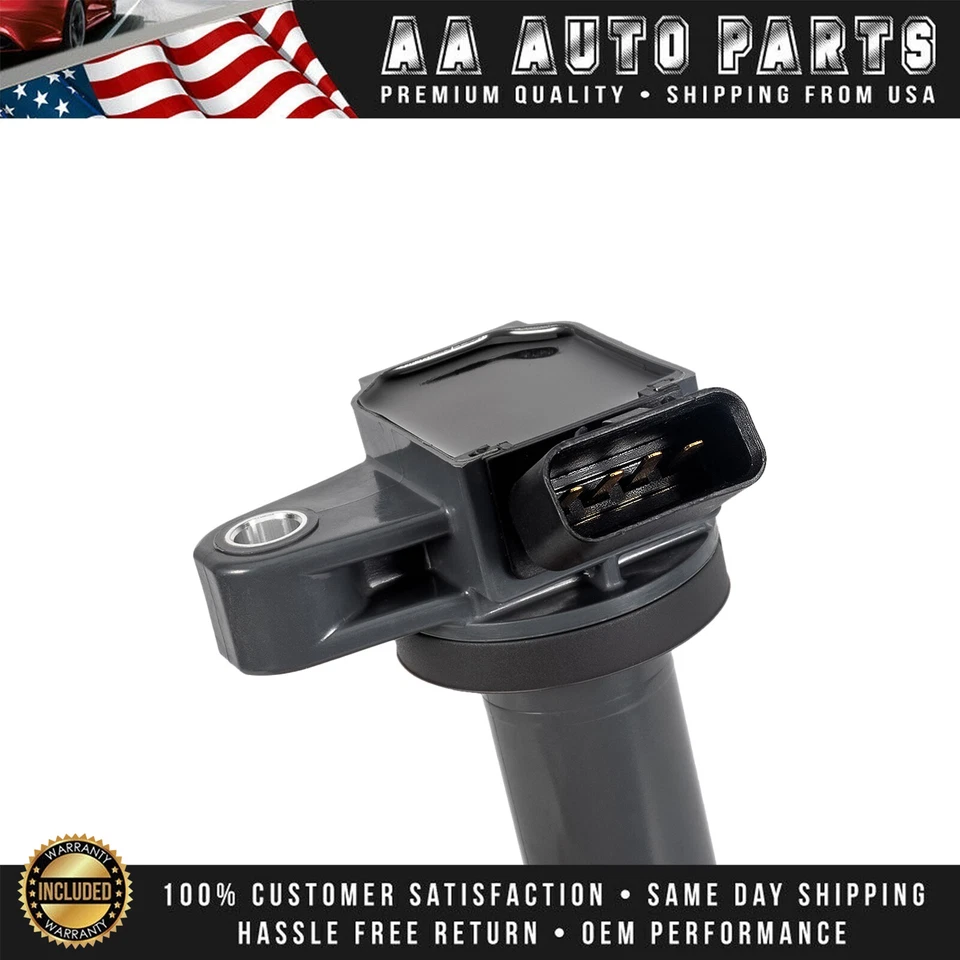 8 Ignition Coil & 8 Denso Platinum Spark Plug for Toyota Land Cruiser 98-07 4.7L - Image 3 of 4