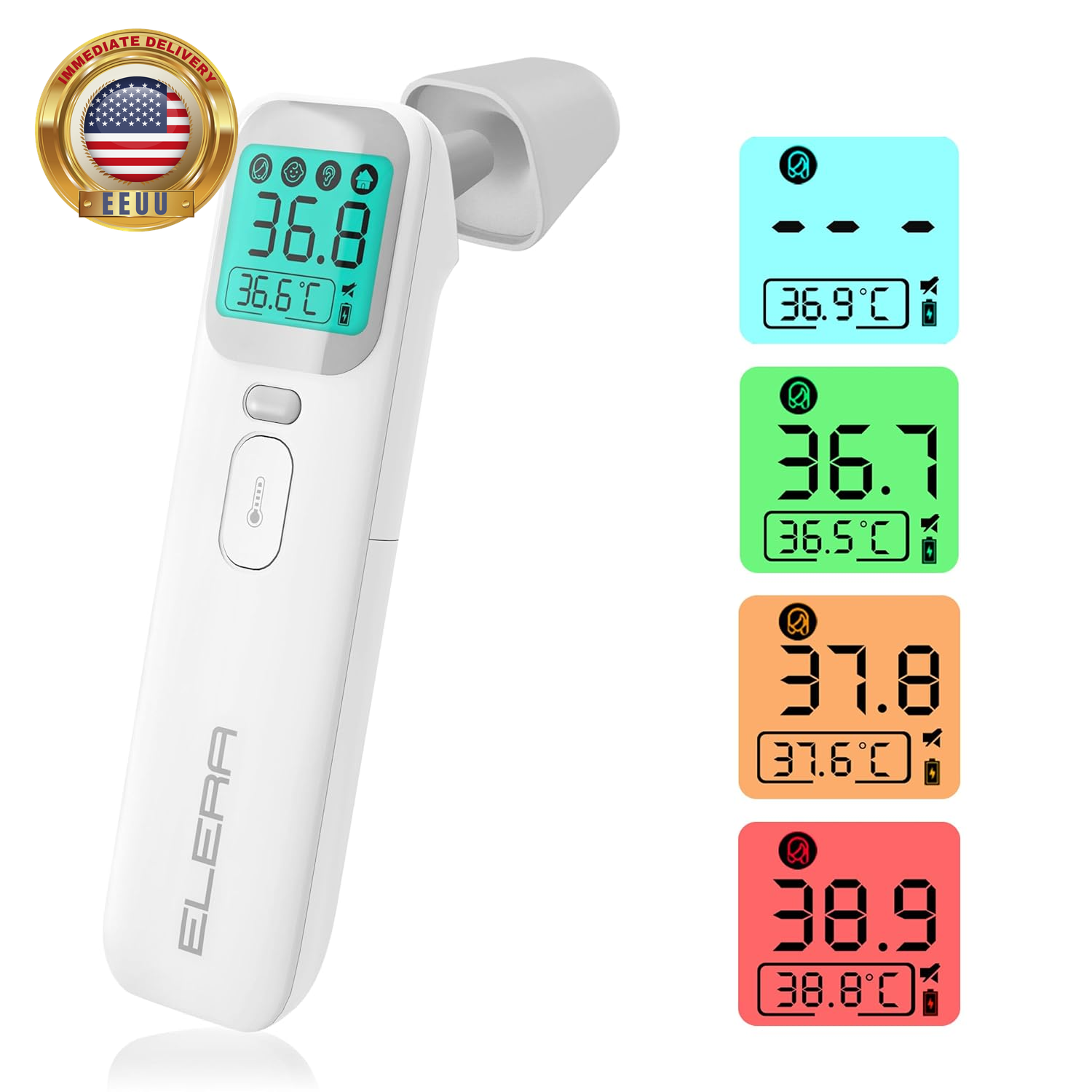 Baby Thermometer - Ear Thermometer for Kids, Infants, and Adults, Digital Precis