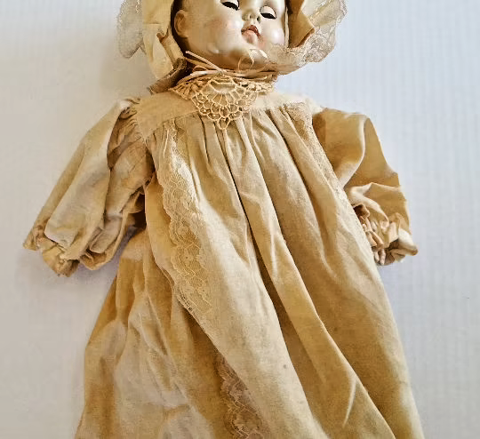 * antique doll ୨୧ .·*° アンティーク ペグドール French Bisque Doll by Albert Marque, #5 of Limited Series