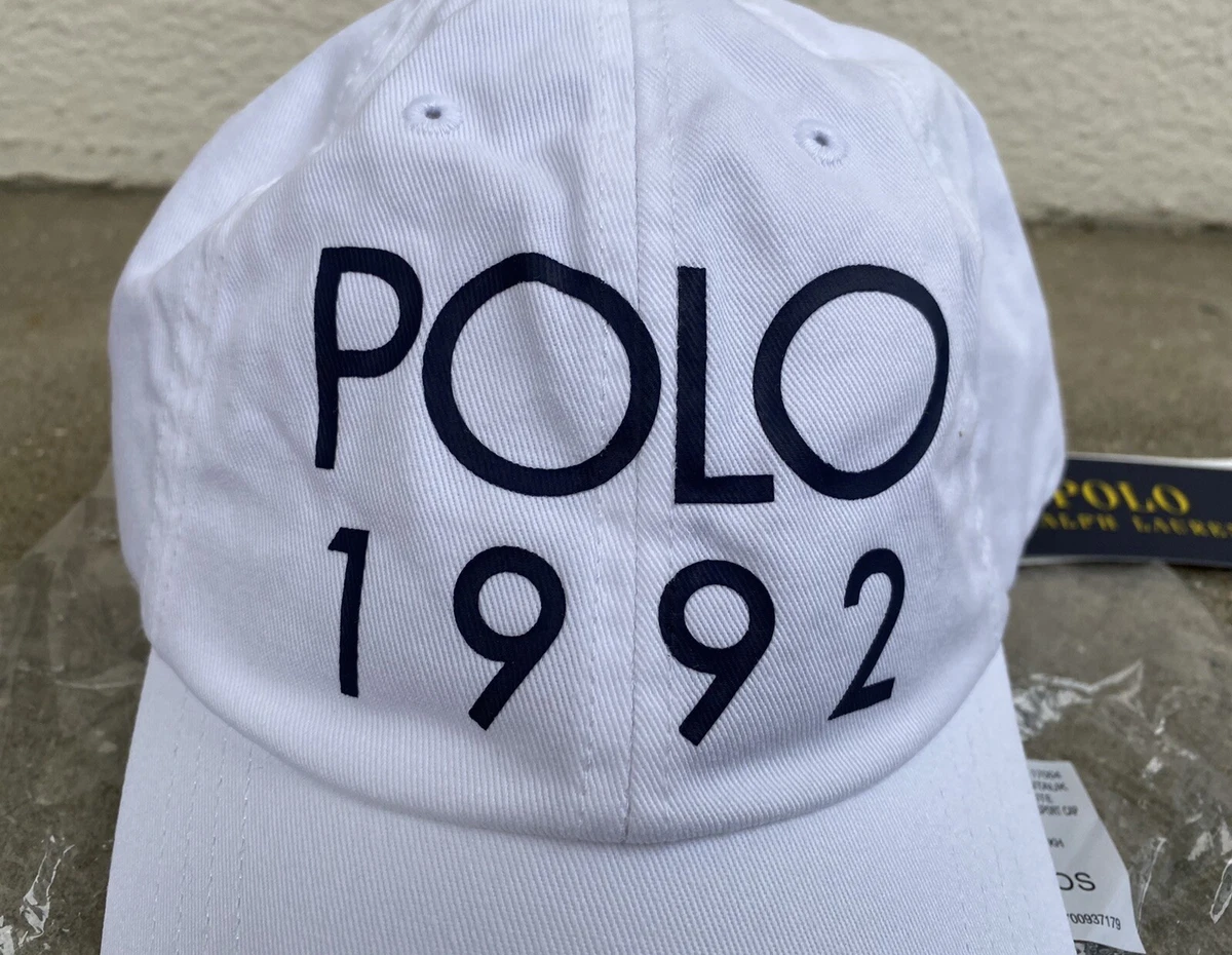 Casquette Polo Ralph Lauren « Polo 1992 » BNWT neuf 100% authentique