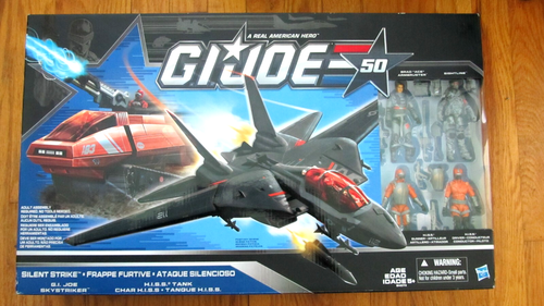 GI Joe 50th Silent Strike Set Sky Striker & Hiss Tank, Ace & Sight Line Misb - Picture 10 of 10