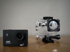 4K Action Camera WiFi ULTRA HD With Case Excellent Condition
