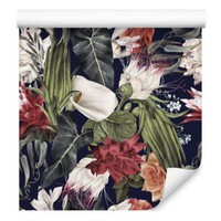 10M Vlies Tapeten Rollen Blumen BläTter Exotisch Dschungel Tropen Flora Xxl 2215