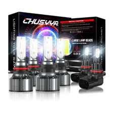 For Subaru Legacy 2008-2009 6x 9005 H7 9006 Combo LED Faros Hi-Lo+ Fog Bulbs