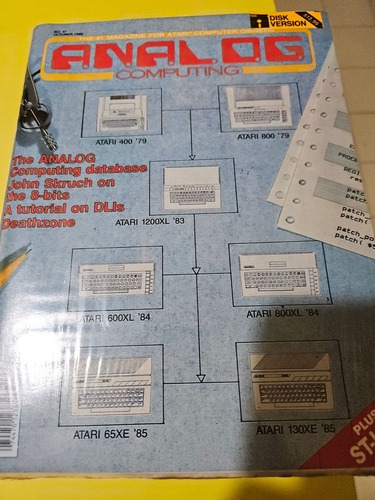 NEW Factory sealed - Atari Analog Computing Magazine No 47 October 1986