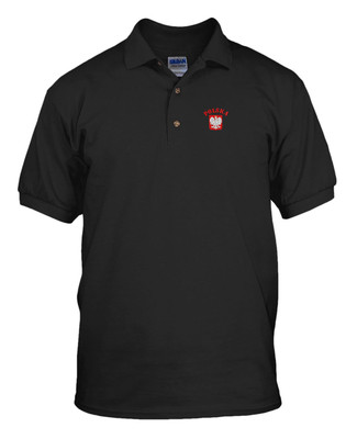 POLSKA POLAND FLAG Embroidery Embroidered Golf Polo Shirt