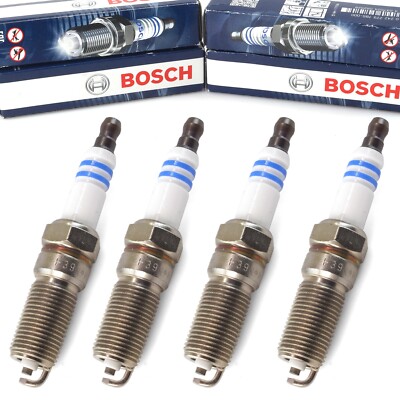 4x BOSCH Zündkerzen für FORD Escort Fiesta Focus Ka Mondeo MAZDA VOLVO C30 V50