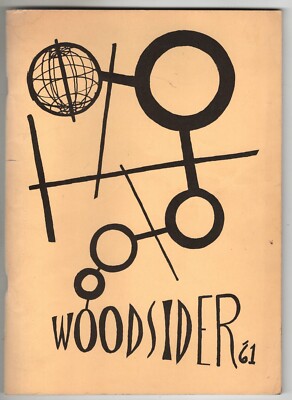 Yearbook Woodsider JH 1961 Queens New York Vintage