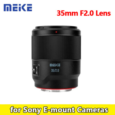 Meike 35mm F2.0 AF Auto Focus Full Frame Large Aperture Lens for Sony E-Mount