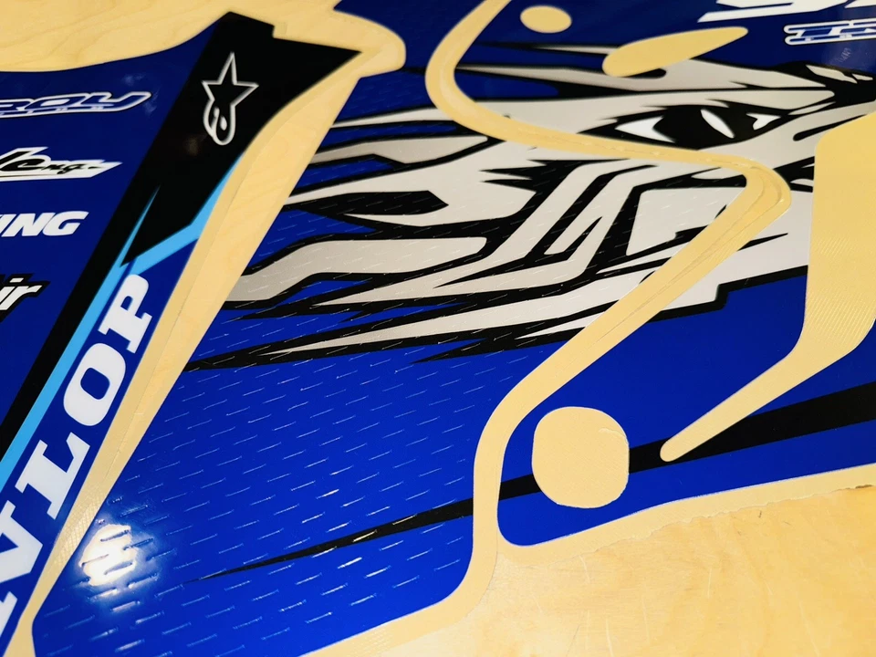 YZ125 YZ250 YAMAHA YOT Gráficos Se Adapta 2002-2021 Restyle Plastics Stock 2015-2021 Foto 3 de 4