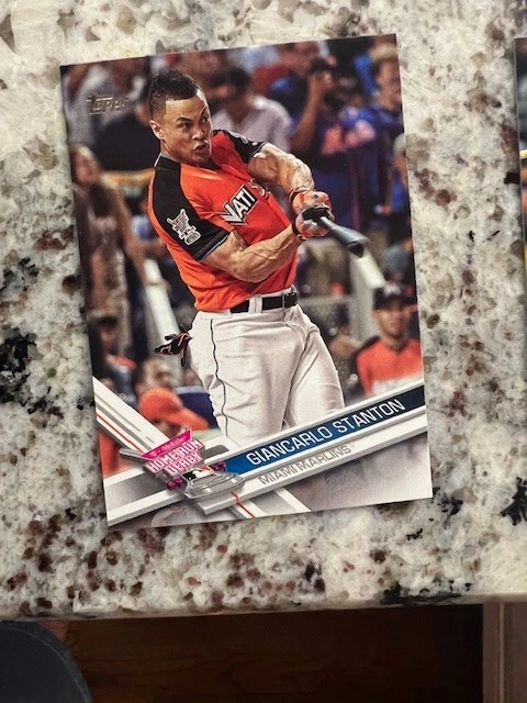 Giancarlo Stanton Baseball 2017 Season Sports Trading Cards