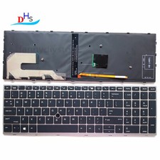 Backlit Keyboard w/Pointer For HP EliteBook 850 G5/850 G6/855 G5/750 G5/755 G5