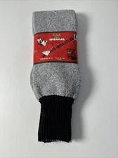 Vintage THERMAL Insulated HEAVY DUTY Socks size 9-14 USA Hunting Outdoors Skiing