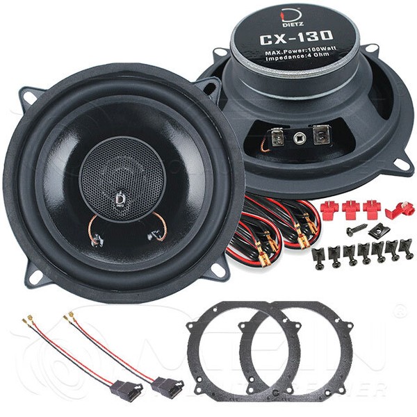 Dietz Auto Lautsprecher FüR Volvo 850 1991-1996 Heck TüR 2-Wege Koax 100W #BD89-image