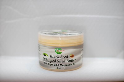 Black Seed Whipped Shea Butter 8oz 