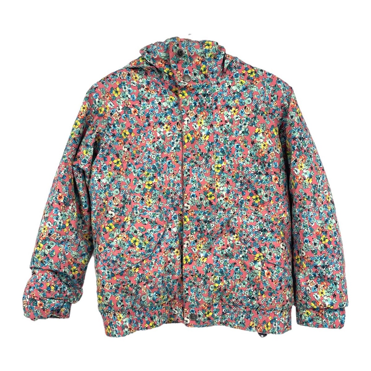 BURTON 花柄 ウェア 4T フォレストフレンズ 105 110 120 Burton Pink & Blue Floral Jacket | Perfect for All Seasons | eBay