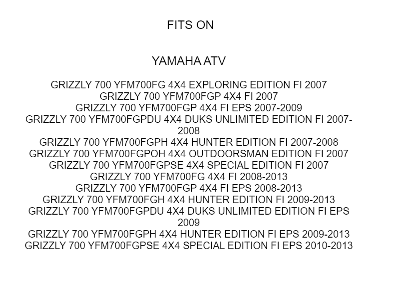 Yamaha Grizzly 700 105.5mm 734 780 Big Bore CP Piston Rings Set &amp; Come