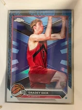 2024 Topps Chrome Basketball BLUE Refractor -  You Pick!!!