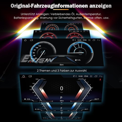 Qualcomm 8-Kern Android 14 Autoradio GPS CarPlay DSP SWC BMW X5 E70 X6 E71 CCC - Bild 10 von 15